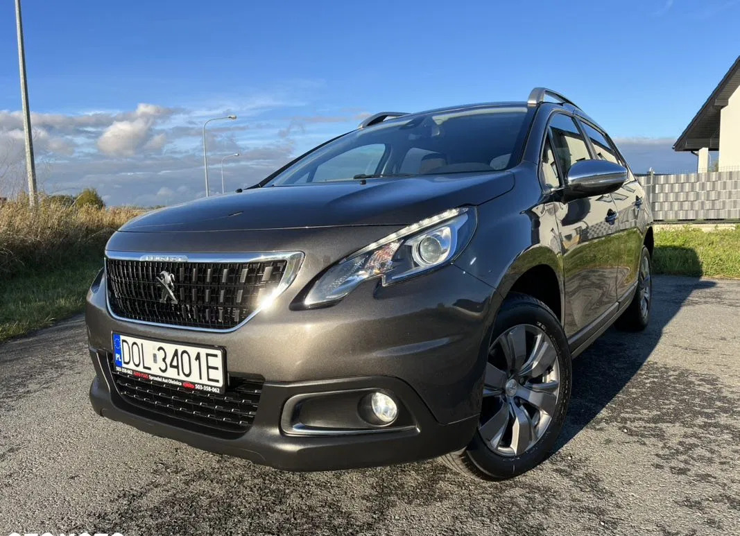 peugeot Peugeot 2008 cena 48900 przebieg: 86724, rok produkcji 2017 z Oleśnica